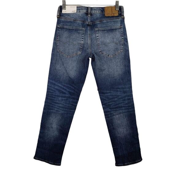 American Eagle AE Jeans Men’s Size 26X28 Medium Wash Slim Straight New - Picture 3 of 12